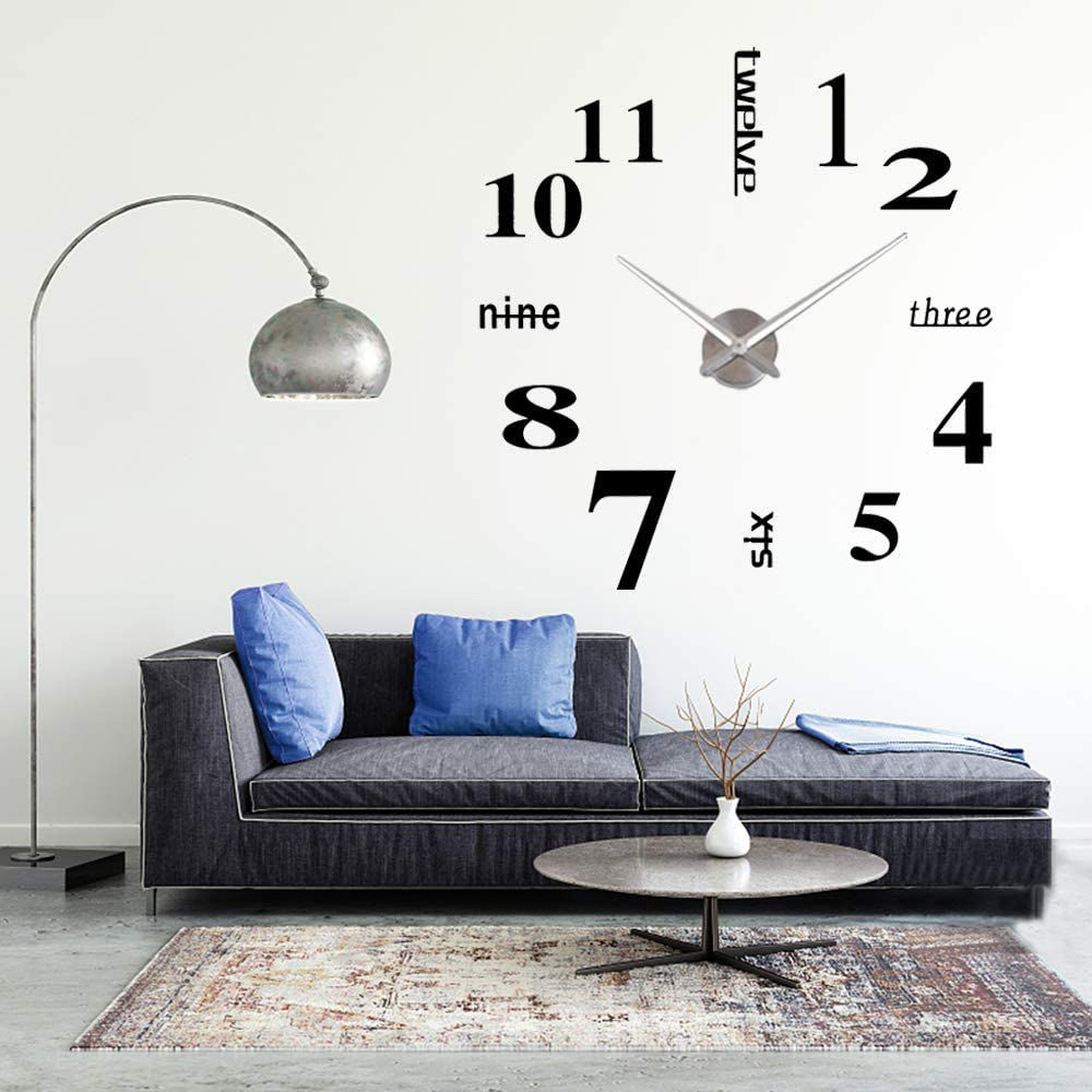 Horloge Murale Muette Pendule Murale De Mode Moderne Horloge Murale