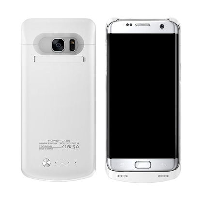 Image de Pochette Power Bank Pour Samsung Galaxy S7 Edge 5200mAh - Blanc - 2 Mois