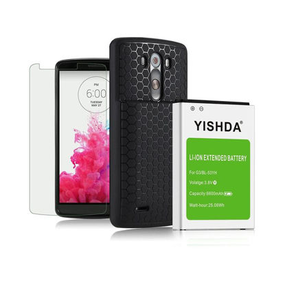 Image de Pochette Power Bank Li-Ion B01H6Z98A4 & Pochette Pour LG G3 - Noir