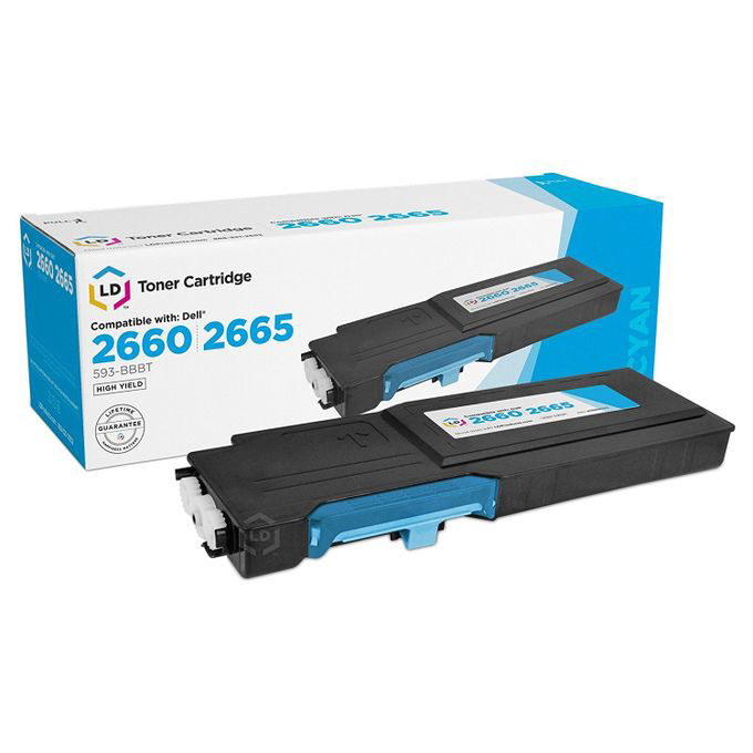 C2665DNF C2660DN Toner Cartridge for C2660 2665dnf 2660dn Printer (Yellow,2PK