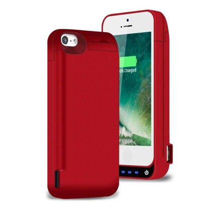 Agrandir l'image de Pochette Power Bank Pour iPhone 5 /5c /5s - BSWHW- 4200 mAh - Rouge Image de Pochette Power Bank Pour iPhone 5 /5c /5s - BSWHW- 4200 mAh - Rouge