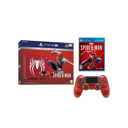 Agrandir l'image de Console de jeu -Sony PlayStation 4 Pro Édition Limitée -1To -Marvel's Spider-Man - Rouge - 5 Mois Image de Console de jeu -Sony PlayStation 4 Pro Édition Limitée -1To -Marvel's Spider-Man - Rouge - 5 Mois