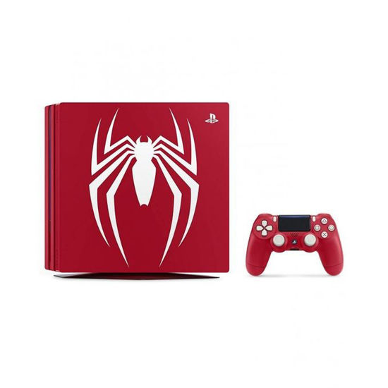 Image sur Console de jeu -Sony PlayStation 4 Pro Édition Limitée -1To -Marvel's Spider-Man - Rouge - 5 Mois