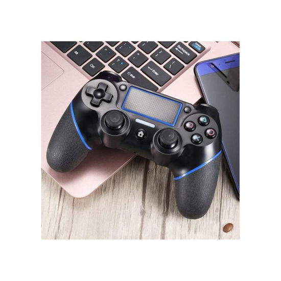 Image sur Manette Sans Fil Dualshock PlayStation 4 - Noir Et Bleu - 3 Mois