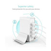 Image sur Chargeur Rapide Smart USB - 4 ports Avec Adaptateur Secteur - Blanc - 12 Mois