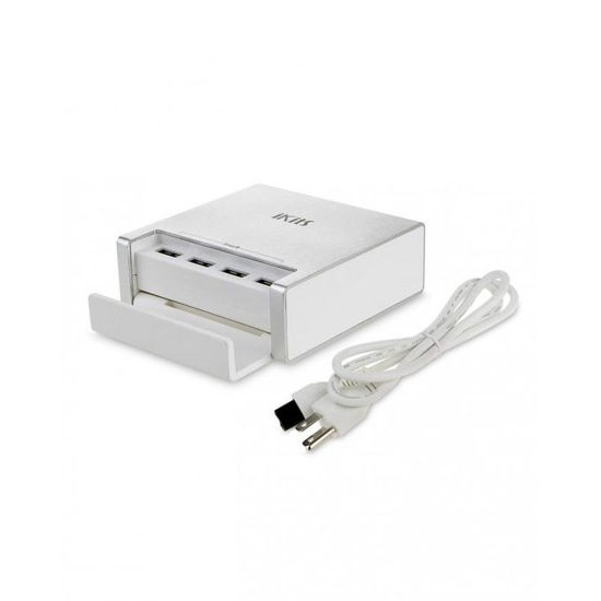 Image sur Chargeur USB 4 ports, 8A 40W rapide avec technologie Smart IC - Blanc - 12 Mois