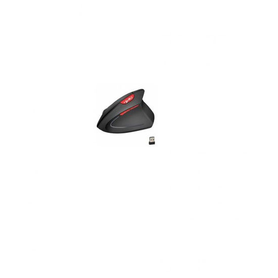 Image sur Souris Sans Fil - 2,4 GHz - Nano USB - Noir Et Rouge