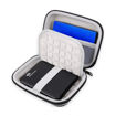 Image sur Housse Lacdo De Protection Étanche Pour Disque Dur Externe 2.5", Appareil Photo GPS Et Batterie Externe -  Noir