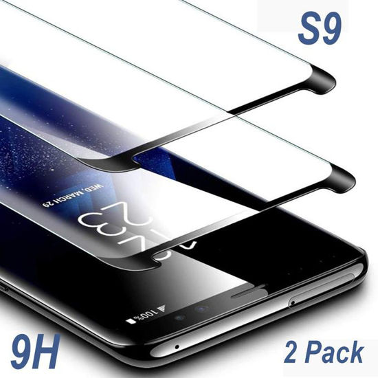 Image sur Protecteur D'Écran Samsung Galaxy S9, (5.8 ") En Verre Trempé (Paquet De 2) [Résistant À La Force Jusqu'À 11 Livres] - Verre