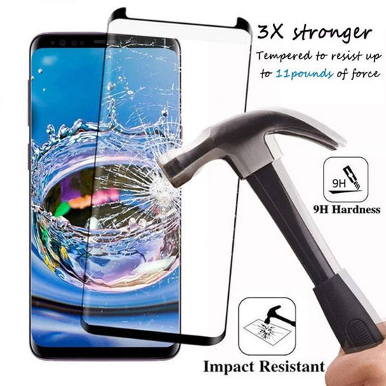 Image sur Protecteur D'Écran Samsung Galaxy S9, (5.8 ") En Verre Trempé (Paquet De 2) [Résistant À La Force Jusqu'À 11 Livres] - Verre