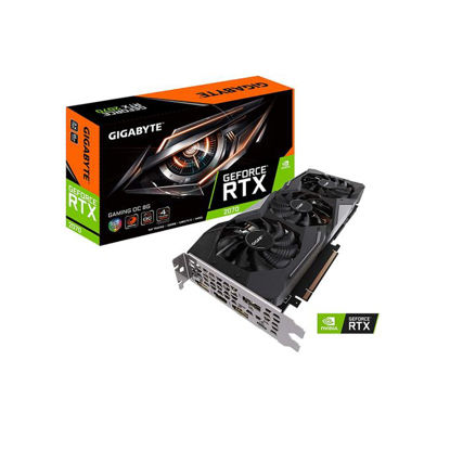 Agrandir l'image de Carte graphique Gigabyte GeForce RT2070 X Gaming OC 8G, Ventilateurs 3X Windforce, GDDR6 256 bits, GV-N2070GAMING OC-8GC - Noir - 12 Mois Image de Carte graphique Gigabyte GeForce RT2070 X Gaming OC 8G, Ventilateurs 3X Windforce, GDDR6 256 bits, GV-N2070GAMING OC-8GC - Noir - 12 Mois