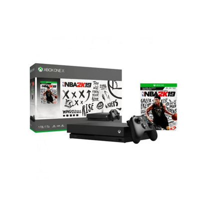 Agrandir l'image de Console One X + Jeu NBA 2K19 - Personnalisation Du Disque Dur 1 To - Noir - 12 Mois Image de Console One X + Jeu NBA 2K19 - Personnalisation Du Disque Dur 1 To - Noir - 12 Mois