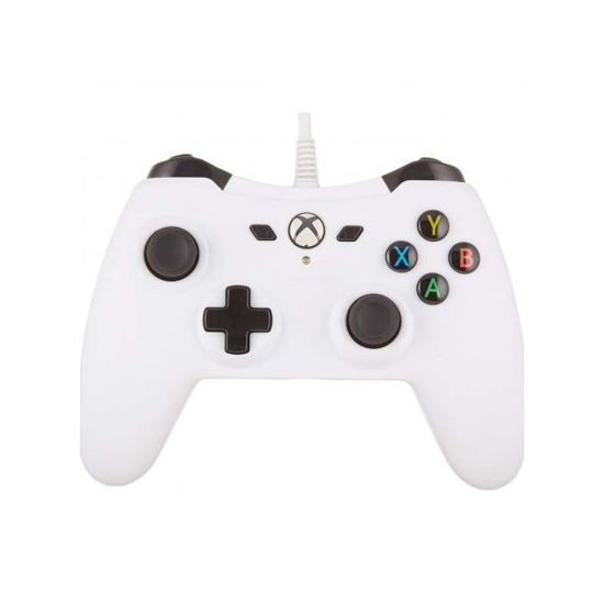 Image sur Manette Avec Fil Pour Xbox One X/Xbox One S/Xbox One/PC - Blanc