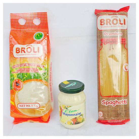 Image sur Riz parfumé Broli 1kg+Elan mayonnaise 250g+Spaghetti parfumé Broli premium 500g