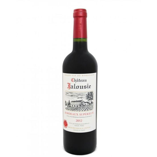 Image sur Vin rouge Bordeaux superieur Chateau Jalousie - 75 cl