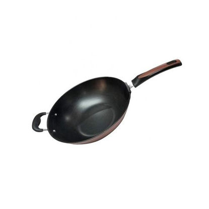 Agrandir l'image de Poêle Pleasure - Bordeaux Et Noir Image de Poêle Pleasure - Bordeaux Et Noir