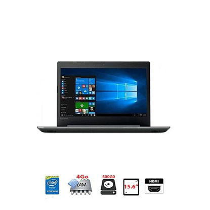 Agrandir l'image de Ideapad - 15.6" - Intel Celeron Dual core 1.1 Ghz - 500 Go HDD - 4 Go RAM - Noir - 24 Mois Image de Ideapad - 15.6" - Intel Celeron Dual core 1.1 Ghz - 500 Go HDD - 4 Go RAM - Noir - 24 Mois