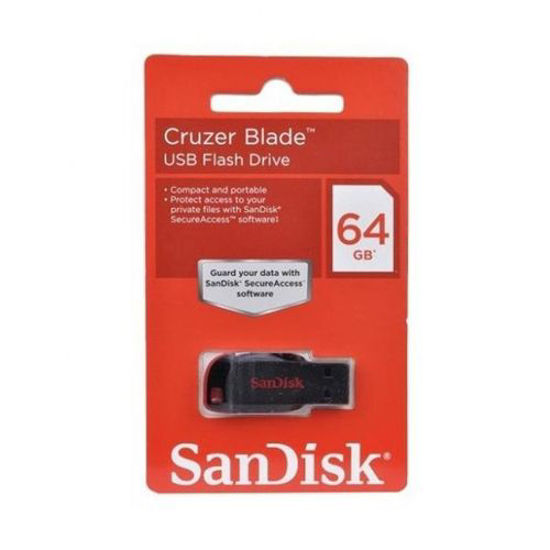 Image sur Clé USB Cruzer Blade - 64Go - Noir
