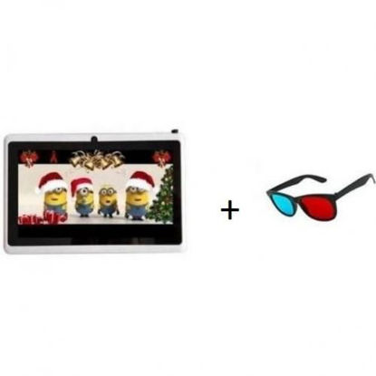 Agrandir l'image de Tablette Éducative Q66 Pour Enfant - 8Go HDD - 512Mo RAM - Noir + Lunettes + Trousse Offertes Image de Tablette Éducative Q66 Pour Enfant - 8Go HDD - 512Mo RAM - Noir + Lunettes + Trousse Offertes