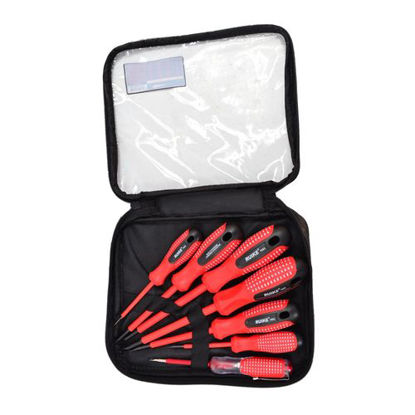 Image de Tournevis - 7 Pièces - Rouge, Noir Et Blanc