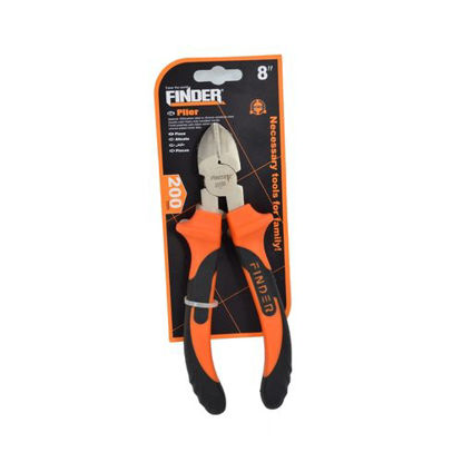 Agrandir l'image de Pince Coupante  - 200mm-  Orange Et Noir Image de Pince Coupante  - 200mm-  Orange Et Noir