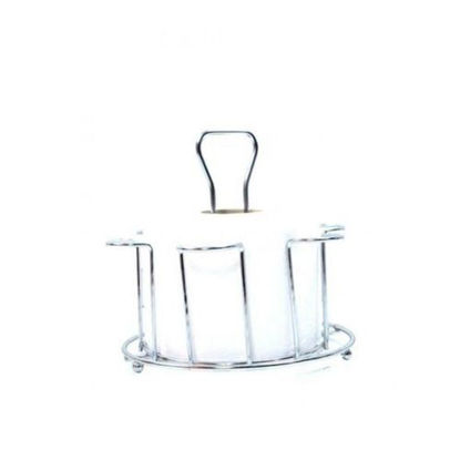 Image de Porte Rouleau A Papier - 20 cm - Gris Argent