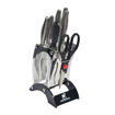 Image sur Set De Cuisine S630-8 - 8 Pièces - Noir Et Gris Argent