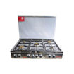 Image sur Cuisinière A Gaz 60*90 Automatique - 5 Foyers- Gris Argent Et Noir