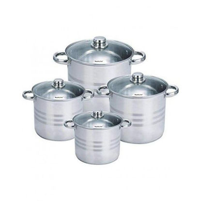 Marmites - Royalty Line - RL-SP8 - 4 Pièces - Gris argent