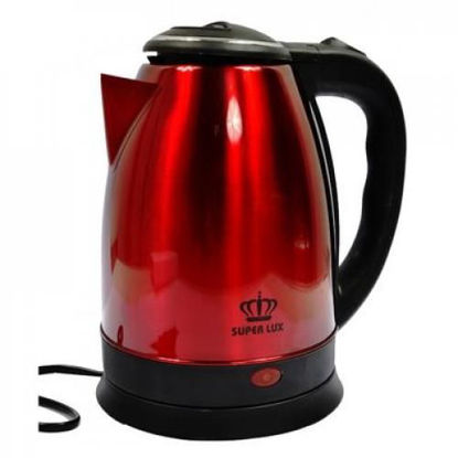 Agrandir l'image de Bouilloire Electrique - 1.8 L - 1500W - Rouge - 6 Mois Image de Bouilloire Electrique - 1.8 L - 1500W - Rouge - 6 Mois