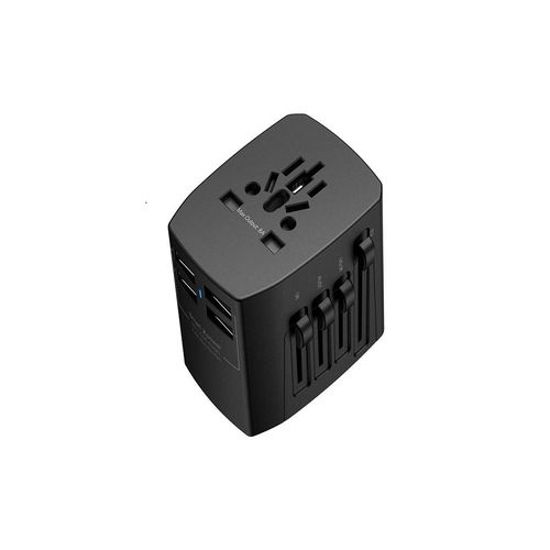 Image sur Chargeur USB - 4 Ports - Noir