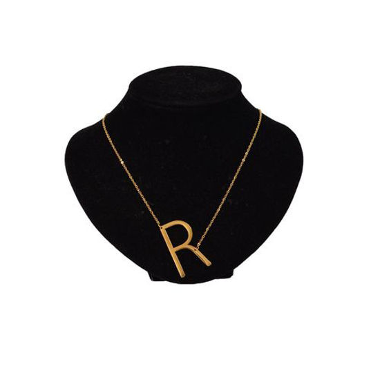 Image sur Collier  A Pendentif -Jaune Doré