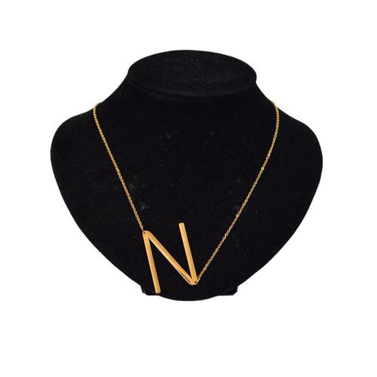 Image sur Collier  A Pendentif -Jaune Doré