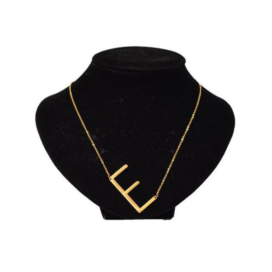 Image sur Collier  A Pendentif -Jaune Doré