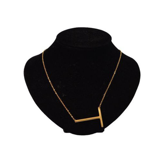 Image sur Collier  A Pendentif -Jaune Doré