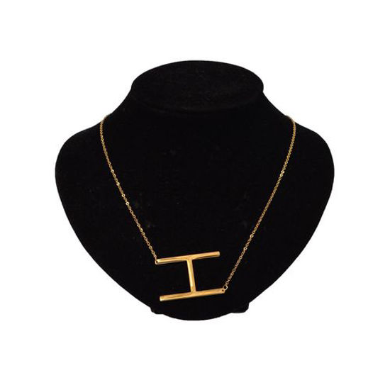 Image sur Collier  A Pendentif -Jaune Doré