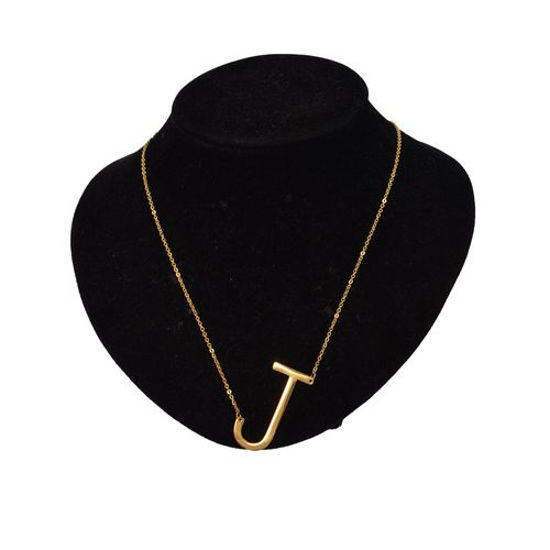 Image sur Collier  A Pendentif -Jaune Doré