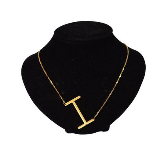 Image sur Collier  A Pendentif -Jaune Doré