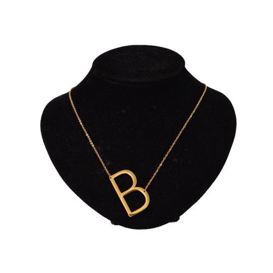 Image sur Collier  A Pendentif -Jaune Doré