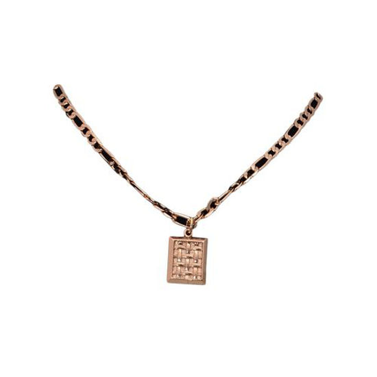 Image sur Collier Grosse Chaîne À Pendentif - Jaune Doré
