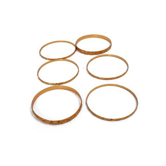 Image sur Lots de Bracelets    -Jaune Doré