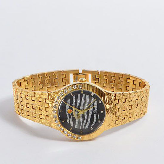 Image sur Montre Bracelet - Jaune Doré