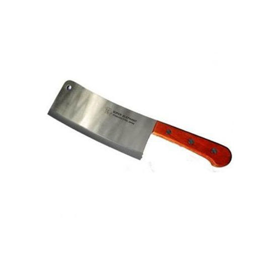 Image sur Couteau De Cuisine - Gris Argent Et Orange