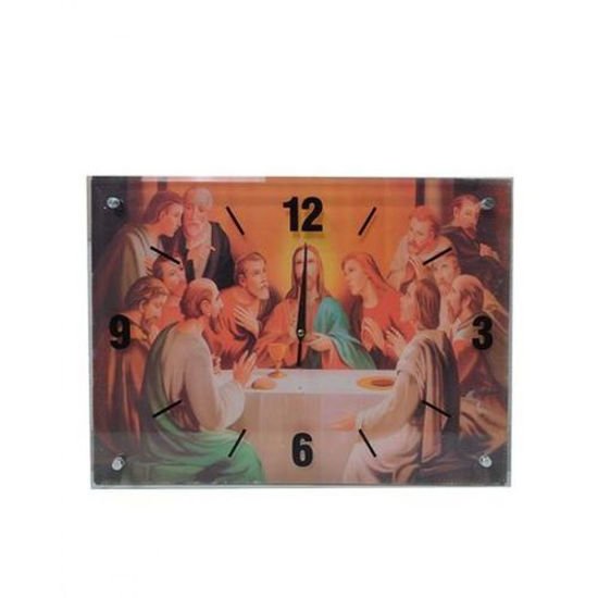 Image sur Pendule Jésus Et Ses Disciples - Multicolore