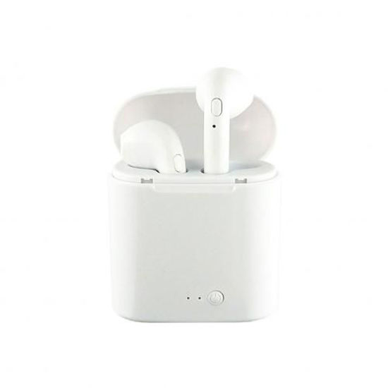 Image sur Oreillettes Jumelles Sans Fil - i7S Tws - V4.2 + Edr - Blanc