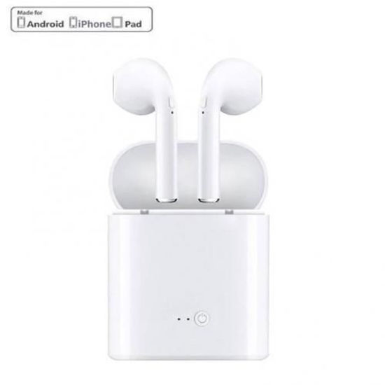 Image sur Oreillettes Jumelles Sans Fil - i7S Tws - V4.2 + Edr - Blanc