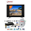 Image sur TV LED Ultra Slim - 19 Pouces - Noir - 24 Mois + KIT Satellite - Plus de 100 chaînes gratuites + Installation Gratuite