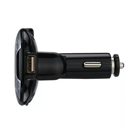 Image sur Transmetteur FM Bluetooth plus chargeur USB  pour voiture - Noir