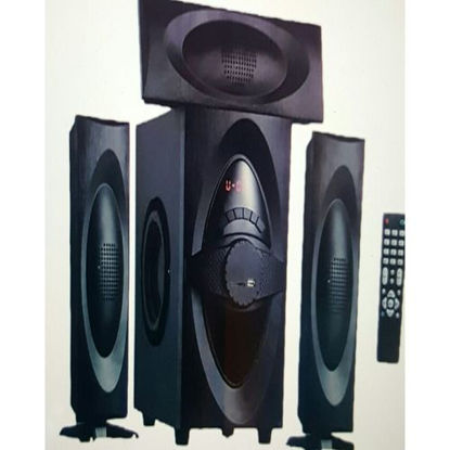 Image de Haut-Parleurs + Clé USB 2 Go - Noir