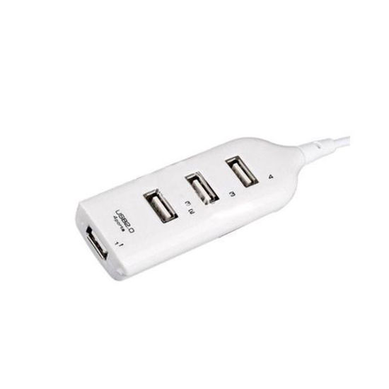 Rallonge USB - 3 ports - blanc